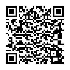 Código QR para número de telefone +19802443600