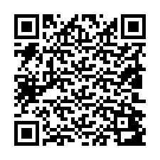 QR Code pour le numéro de téléphone +19802483249