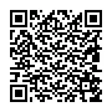 Código QR para número de teléfono +19802556580