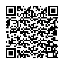 Código QR para número de telefone +19802560088