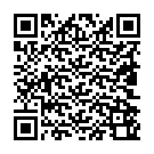 Codice QR per il numero di telefono +19802560228