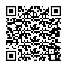 Código QR para número de telefone +19802560643