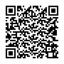 Código QR para número de telefone +19802560829