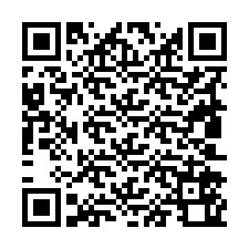 QR код за телефонен номер +19802560890