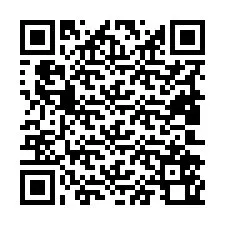 Código QR para número de teléfono +19802560943