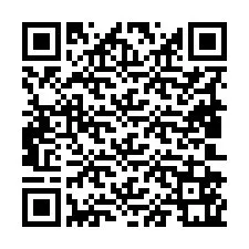 QR kód a telefonszámhoz +19802561016