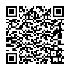 QR-koodi puhelinnumerolle +19802561041