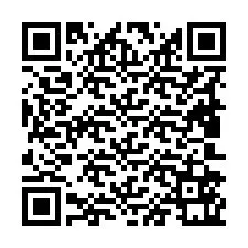 QR-koodi puhelinnumerolle +19802561042