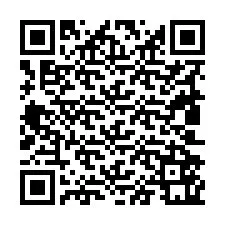 QR kód a telefonszámhoz +19802561290