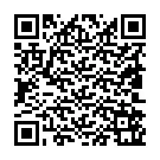 QR kód a telefonszámhoz +19802561418