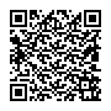 QR Code สำหรับหมายเลขโทรศัพท์ +19802561481