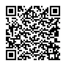 QR Code สำหรับหมายเลขโทรศัพท์ +19802561504