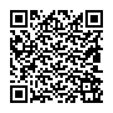 QR Code pour le numéro de téléphone +19802561681