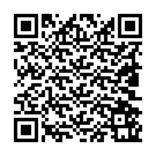 QR kód a telefonszámhoz +19802561738