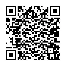 Kode QR untuk nomor Telepon +19802561747