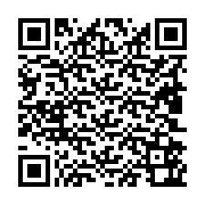 QR-code voor telefoonnummer +19802562062