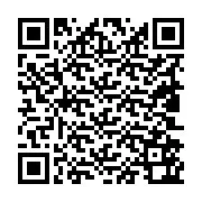 QR-koodi puhelinnumerolle +19802562168