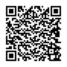 Codice QR per il numero di telefono +19802562222