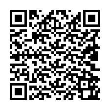 QR код за телефонен номер +19802562238