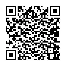 Código QR para número de teléfono +19802562297