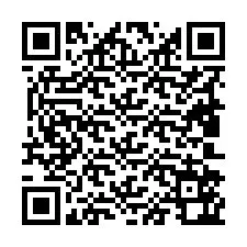 QR-код для номера телефона +19802562412