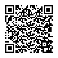 Codice QR per il numero di telefono +19802562414