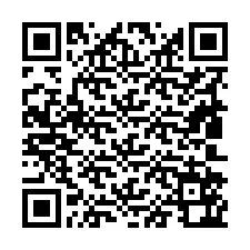 QR Code pour le numéro de téléphone +19802562415