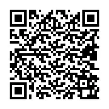 Código QR para número de teléfono +19802562467