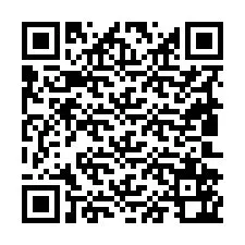 QR Code สำหรับหมายเลขโทรศัพท์ +19802562544