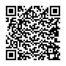 Código QR para número de telefone +19802562616