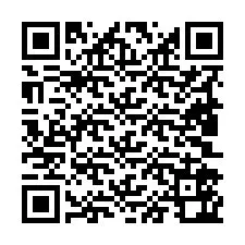 QR Code pour le numéro de téléphone +19802562836