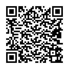 QR-koodi puhelinnumerolle +19802562837