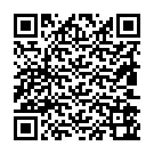 Código QR para número de telefone +19802562881