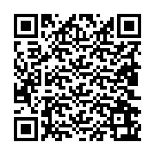 Código QR para número de telefone +19802663766