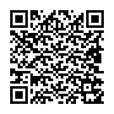 QR kód a telefonszámhoz +19802751476