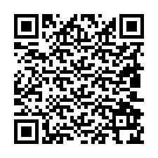 QR Code pour le numéro de téléphone +19802924784