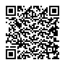 QR Code pour le numéro de téléphone +19802974112