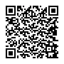 QR-koodi puhelinnumerolle +19802981036