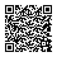 Código QR para número de teléfono +19802989091