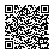 Código QR para número de teléfono +19803131444