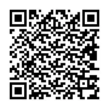 Código QR para número de teléfono +19803134092