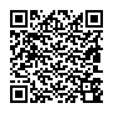 QR-koodi puhelinnumerolle +19803540145