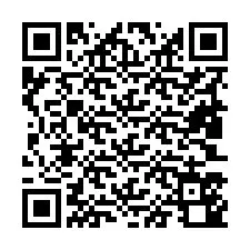 Código QR para número de telefone +19803540427