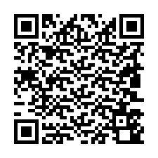 QR kód a telefonszámhoz +19803540574