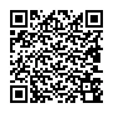 QR код за телефонен номер +19803540582