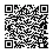 QR kód a telefonszámhoz +19803540655