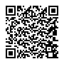 QR Code สำหรับหมายเลขโทรศัพท์ +19803540711