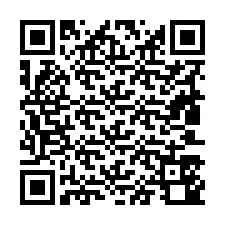 QR-koodi puhelinnumerolle +19803540885