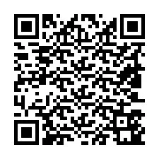 QR-code voor telefoonnummer +19803541099