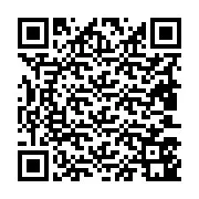 QR-code voor telefoonnummer +19803541182